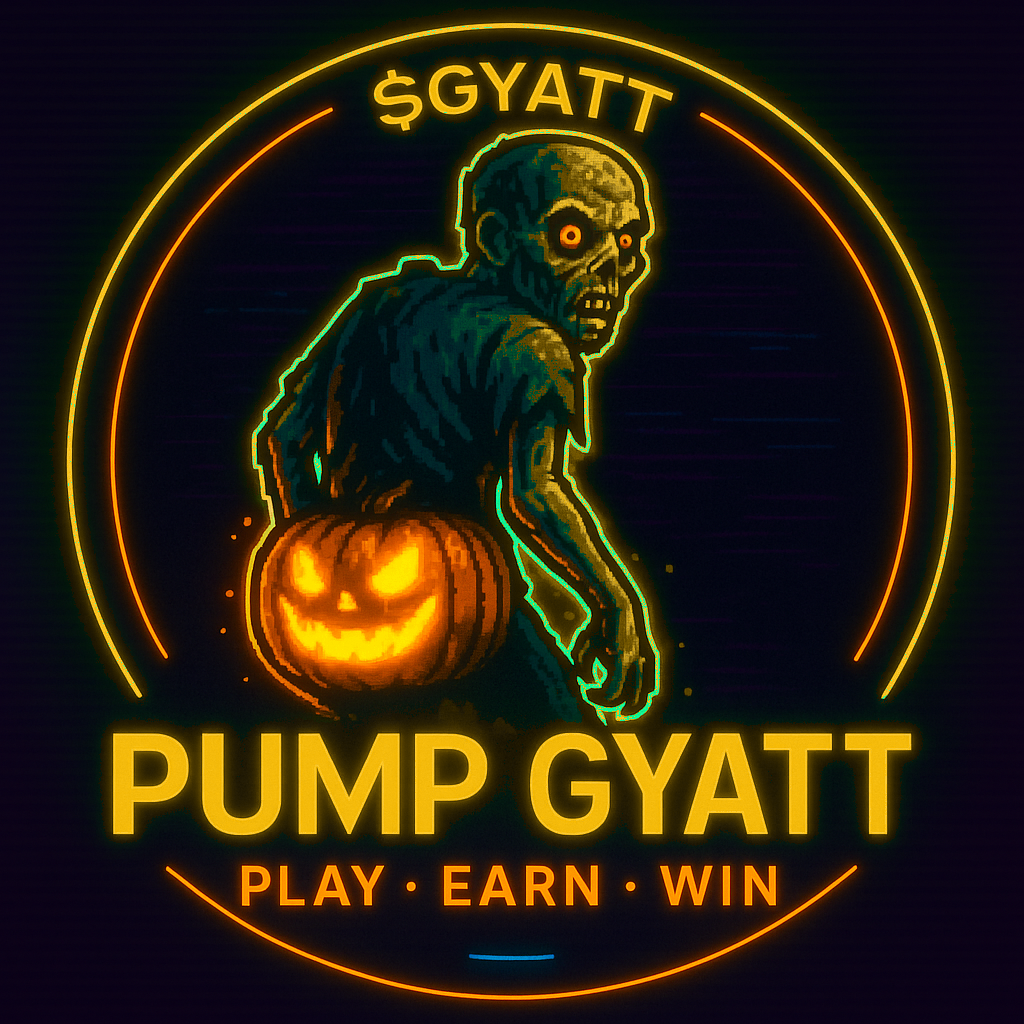 Pump Gyatt neon poster